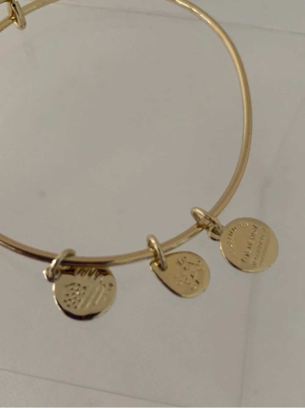 Alex and Ani gold alex